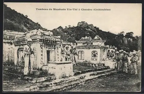 AK Cochinchine, Tombeau du Mandarin Vin-Thé à Chaudoc