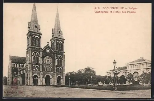 AK Saigon, Cathédrale et Hôtel des Postes