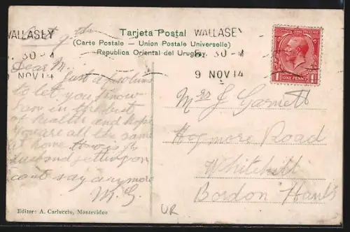 AK Montevideo, Playa Ramirez en la Arena