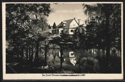AK Auckland, Tea Kiosk, Domain Gardens