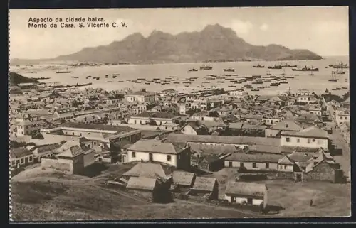 AK S. Vicente, Aspecto da cidade baixa, Monte da Cara