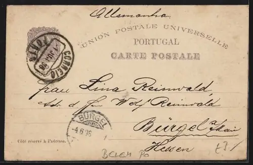 Lithographie Belem, Torre de Santa Maria