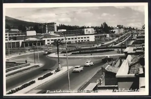 AK Quito, Plaza indo-americanaa I Ciudade la Universitaria
