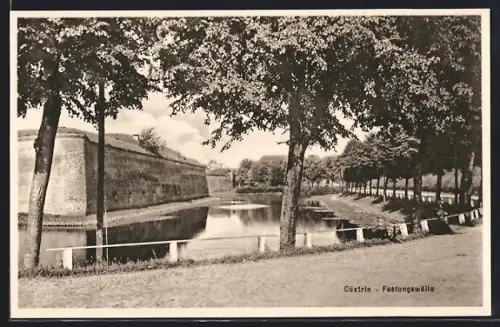 AK Cüstrin, Festungswälle