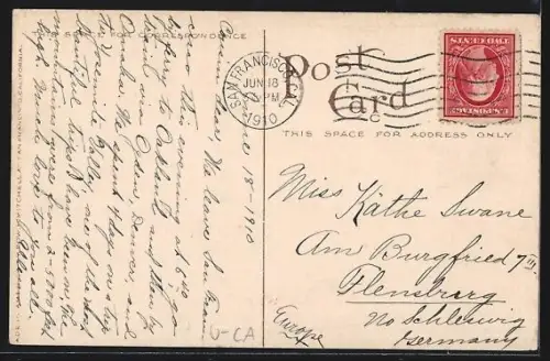 AK San Franciscco, CA, Andrew`s Diamond Palance, 50 Kearny Street