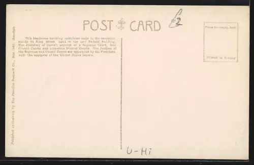 AK Honolulu, HI, Judiciary Building