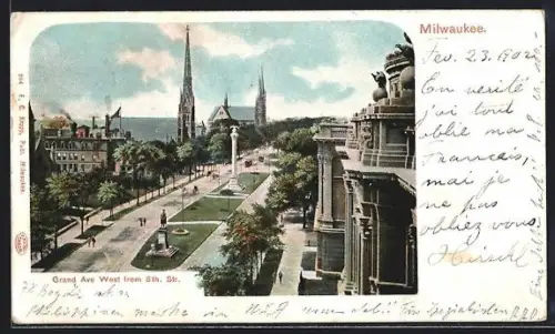 AK Milwaukee, WI, Grand Avenue from 8th Street