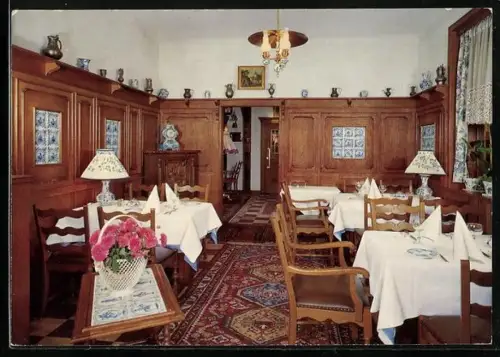 AK Höpen b. Schneverdingen, Hotel-Landhaus Höpen, Innenansicht