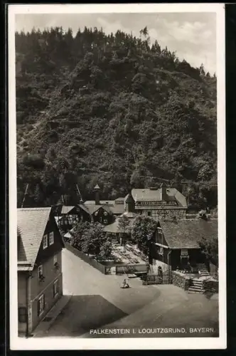 AK Falkenstein i. Loquitzgrund, Strassenpartie