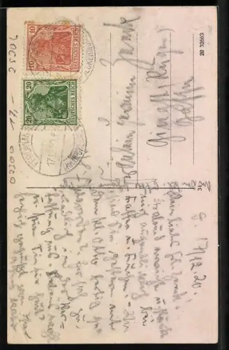 AK Stralsund, Blick auf das Kniepertor