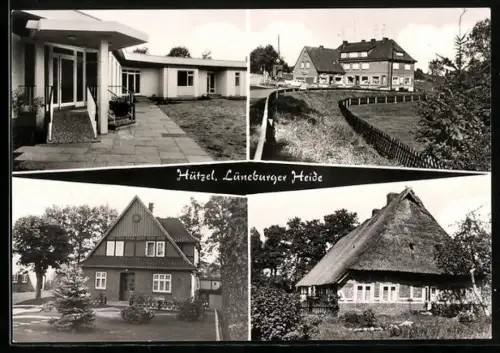 AK Hützel /Lüneburger Heide, Neues Mütterheim, Gebäudeansichten