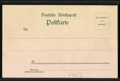 Lithographie Samoa, Hüttendorf mit einheimischen Frauen