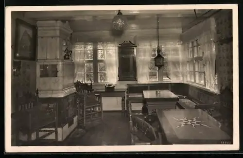 AK Borstel im Altenlande, G. Rieper`s Gasthaus, Interieur