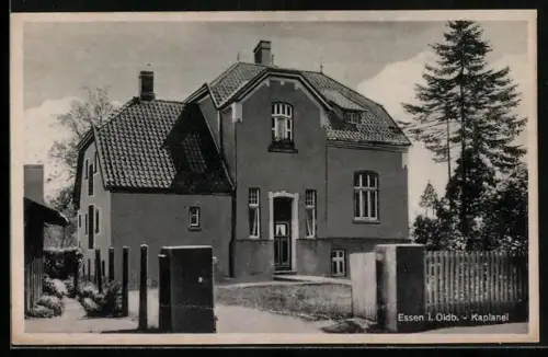 AK Essen i. Oldb., Aussenansicht der Kaplanei
