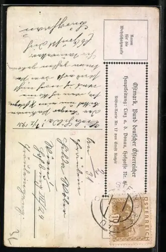 Künstler-AK Ernst Kutzer: Adalbert Stifter Nr. 17, Der Kondor