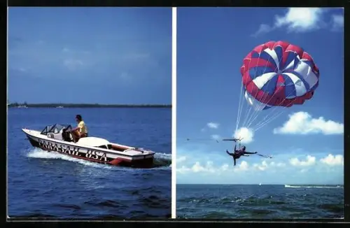 AK Parasailing, Wassersport mit Motorboot