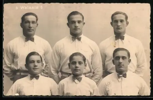 AK 6 Walasis, Variete-Künstler