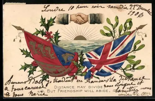 AK Flagge des Vereinigten Königreichs