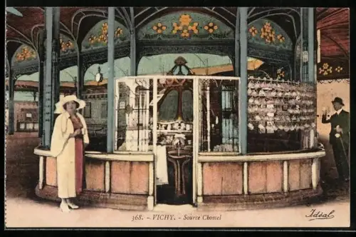 AK Vichy, Source Chomel, Badekultur