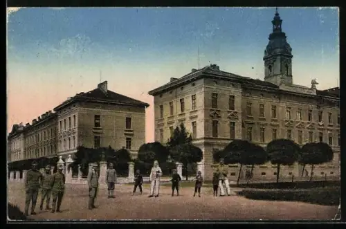 AK Budweis / Ceske Budejovice, Erzherz. Rainer-Kaserne