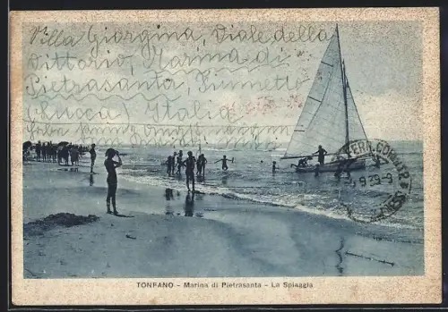 AK Tonfano, Marina di Pietrasanta, La Spiaggia
