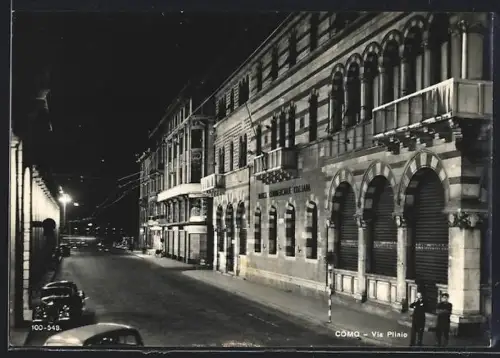 AK Como, Via Plinio di notte