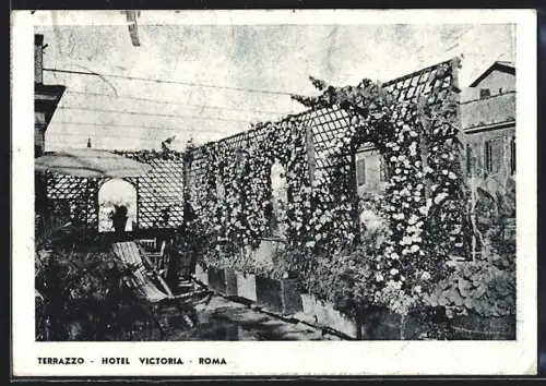 AK Roma, Hotel Victoria, Terrazzo