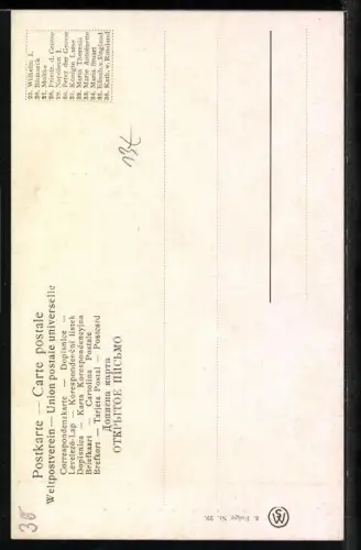 AK Portrait von Napoleon I. in Uniform