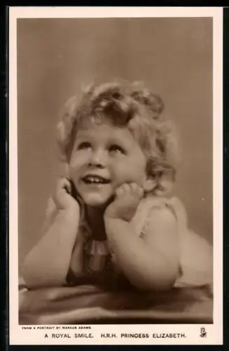 AK A Royal Smile, Prinzessin Elisabeth von England