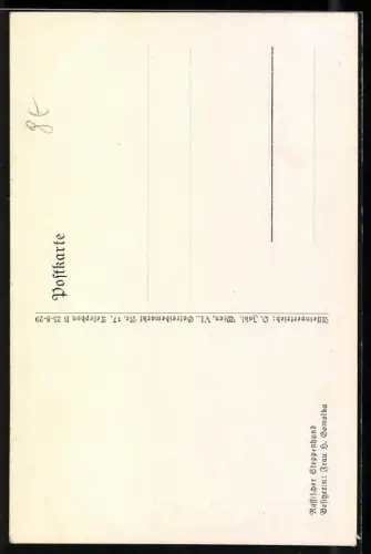 AK Russischer Steppenhund mit fluffigem Fell, Ich freu` mich Montag- schon auf den Sonntag