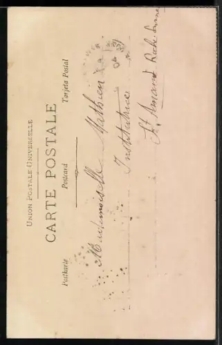 Foto-AK Atelier Reutlinger, Paris: Eyreams, Portrait, Opéra Comique