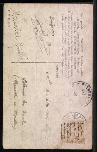 Foto-AK Atelier Reutlinger, Paris: Junge Dame in einer gerüschten Spitzenbluse