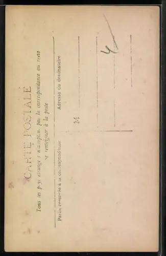 Foto-AK Atelier Reutlinger, Paris: Brandes, Portrait mit Perlenkette