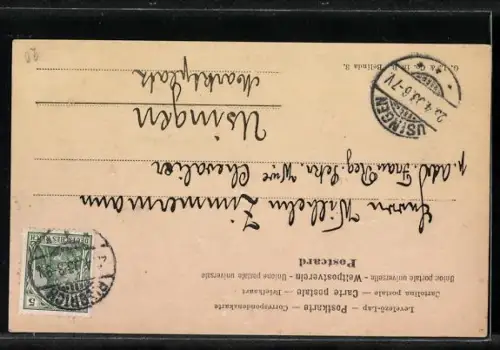 Foto-AK Atelier Reutlinger, Paris: Junge Dame mit Dutt und Locken, Portrait