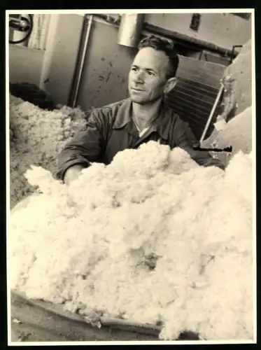 45 Fotografien Erich Bauer, Karlsruhe, Ansicht Backnang, Spinnerei J. F. Adolff AG, Ausbau des Werkes, Werkansicht