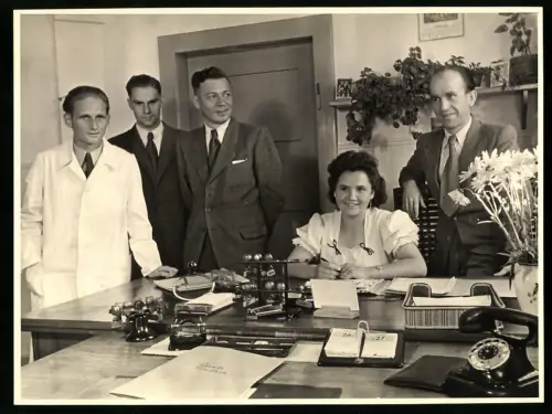 45 Fotografien Erich Bauer, Karlsruhe, Ansicht Backnang, Spinnerei J. F. Adolff AG, Ausbau des Werkes, Werkansicht