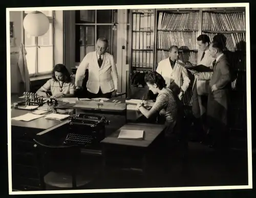 45 Fotografien Erich Bauer, Karlsruhe, Ansicht Backnang, Spinnerei J. F. Adolff AG, Ausbau des Werkes, Werkansicht