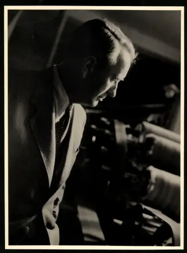 45 Fotografien Erich Bauer, Karlsruhe, Ansicht Backnang, Spinnerei J. F. Adolff AG, Ausbau des Werkes, Werkansicht