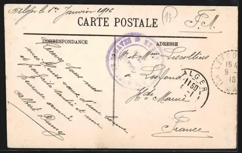 AK Alger, L`Hopital Militaire