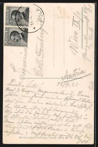 AK Pirano, Panorama, Segelboote, Meer