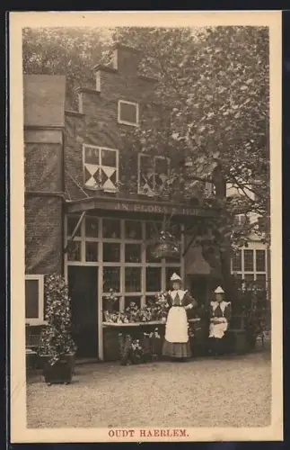 AK Haarlem, In Flora`s Hof, Oudt Haerlem
