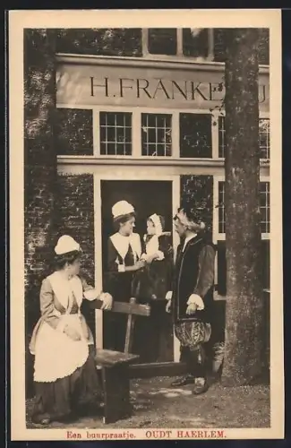 AK Haarlem, Een buurpraatje, Oudt Haerlem