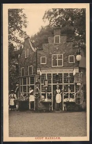 AK Haarlem, Koningsbruggen Speulwaer, Oudt Haerlem