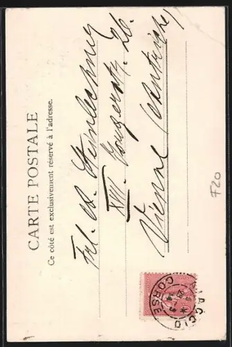 AK Ajaccio, Exterieur de la Maison de Napoleon