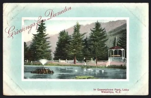 AK Dunedin, Lake Wakatipu, In Queenstown Park