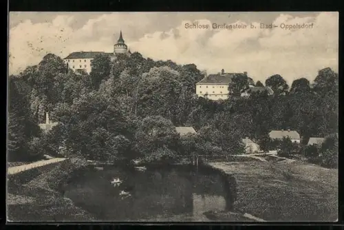 AK Bad-Oppelsdorf, Schloss Grafenstein