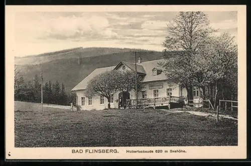 AK Bad Flinsberg, Gasthaus Hubertusbaude