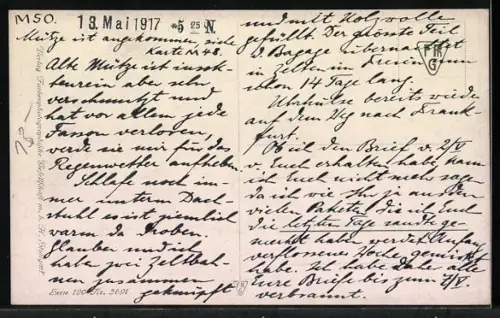 AK Stilleben mit Kirschen