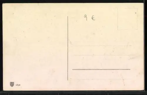 Künstler-AK zwei Birnen