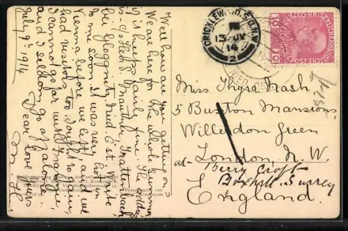 AK Kinder des Herzogs Eli von Österreich u. Herzogin Marianne von Parma